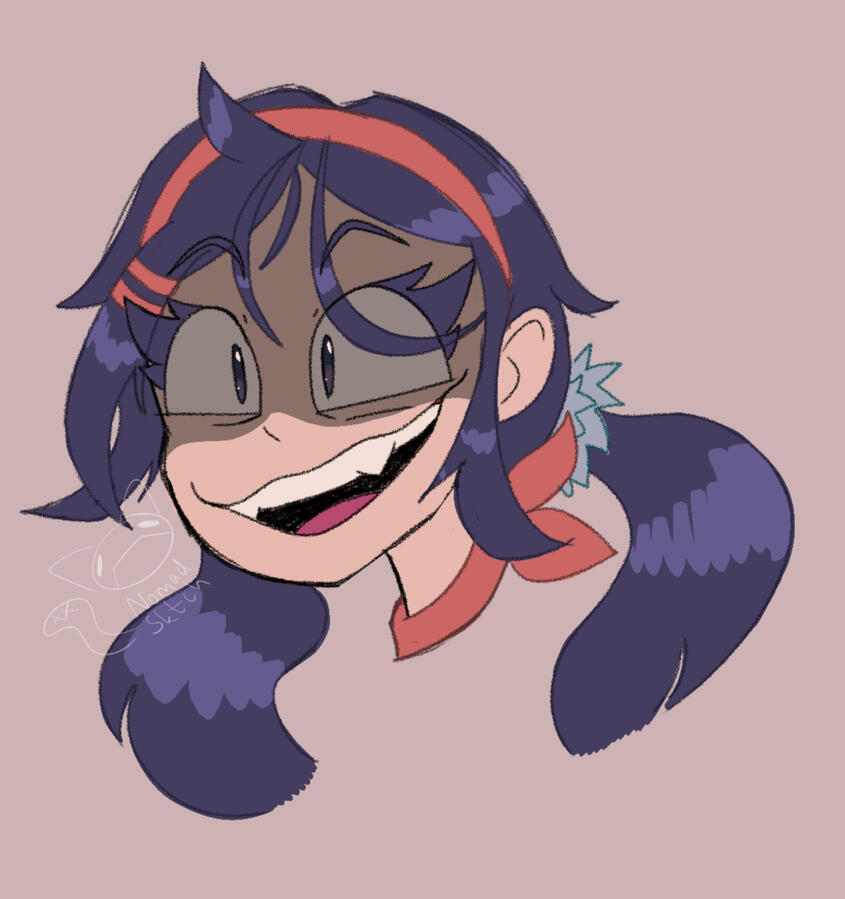 Headshot / flat color